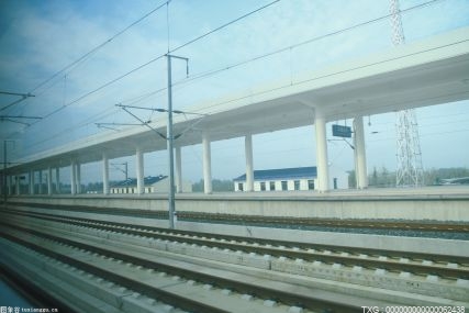 京唐铁路宝坻南站主体结构完工 即将进入内外部装修阶段 